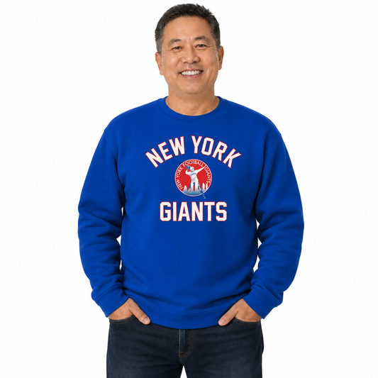 New York Giants Gameday Crewneck Sweatshirt - Royal