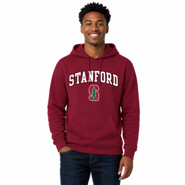 STAN Arch & Logo Gameday Hoodie - Cardinal
