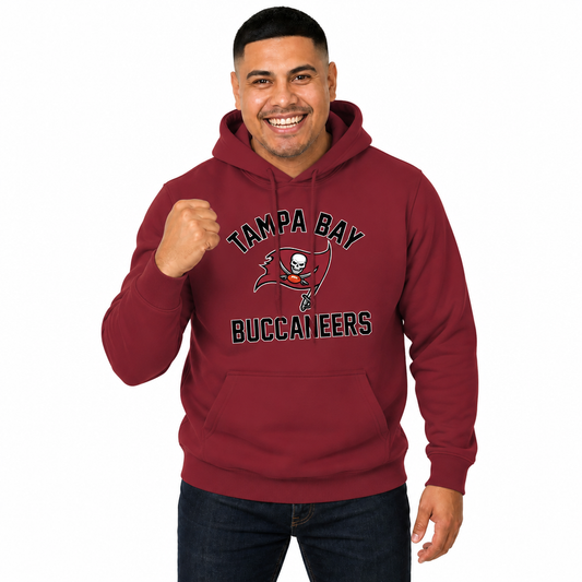 Tampa Bay Buccaneers Gameday Hoodie Pullover Sweatshirt - Cardinal