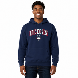 CONN Arch & Logo Gameday Hoodie - Navy