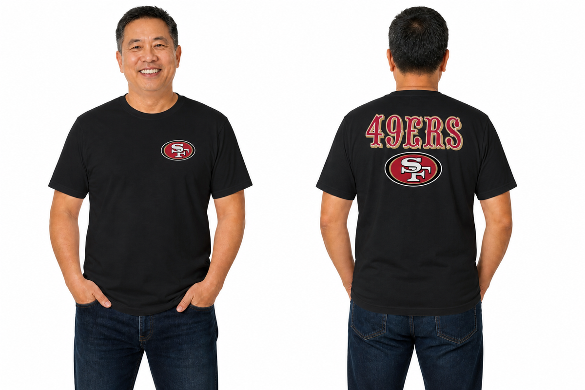 San Francisco 49ers NFL Final Countdown T-Shirt Men Women - Black