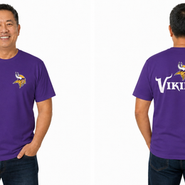 Minnesota Vikings NFL Final Countdown T-Shirt Men Women - Purple