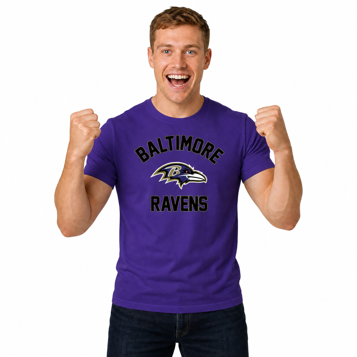Baltimore Ravens NFL Gameday T-Shirt for Men and Women - Purple