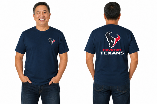 Houston Texans NFL Final Countdown T-Shirt Men Women - Navy