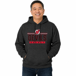New Jersey Devils Devils Hoodie Sweatshirt for Men and Women - Charcoal