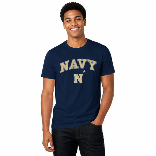 Navy Midshipmen Gameday Cotton T-Shirt for Men and Women