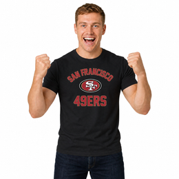 San Francisco 49ers NFL Gameday T-Shirt for Men and Women - Black