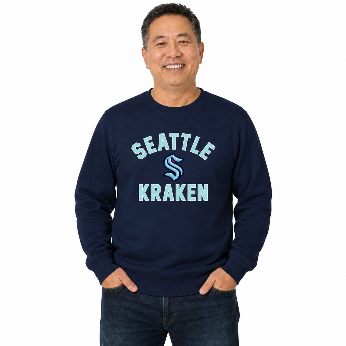 NFL Gameday Crewneck Sweatshirt, Cotton Fleece Pullover Men Women