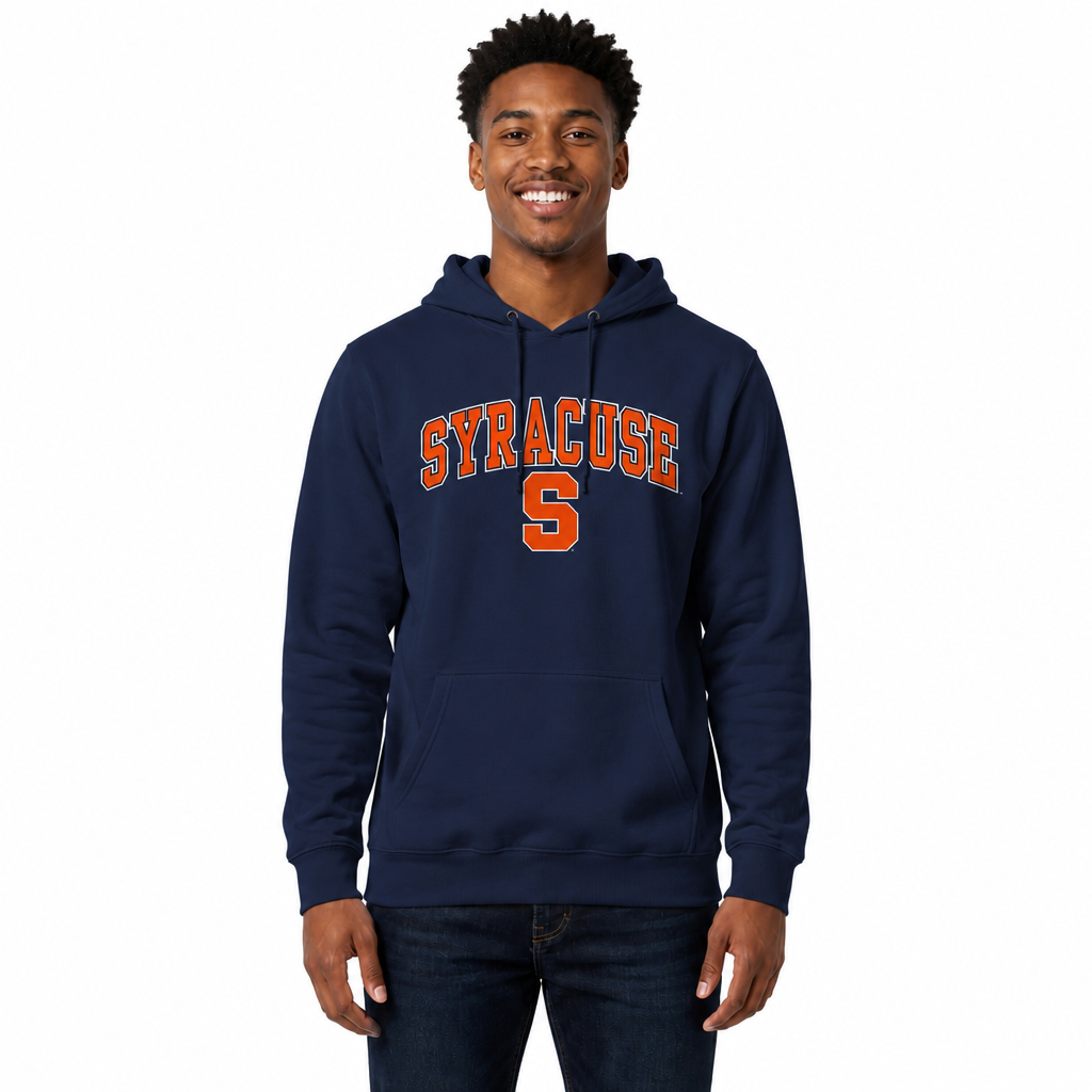 SYR Arch & Logo Gameday Hoodie - Navy