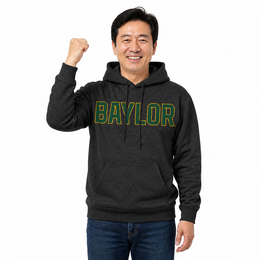 Baylor Bears NCAA Fan Hoodie Sweatshirt Men Women - Charcoal