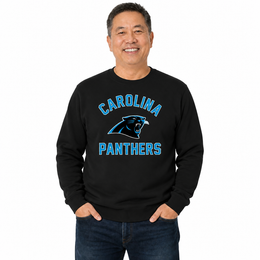 Carolina Panthers NFL Crewneck Sweatshirt - Black
