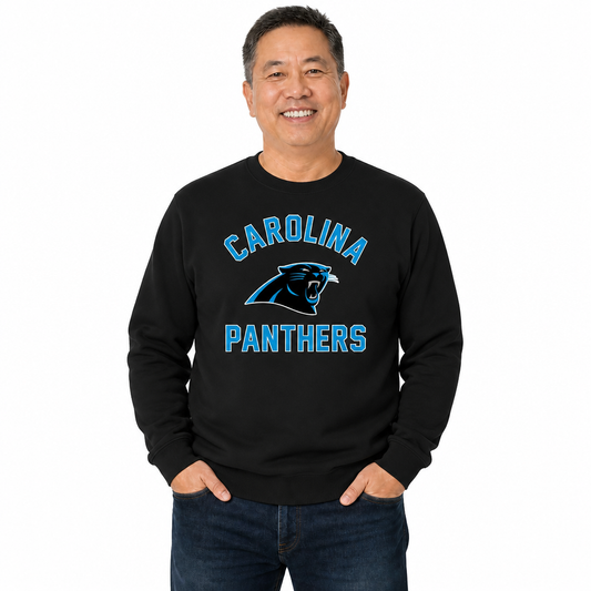 Carolina Panthers NFL Crewneck Sweatshirt - Black