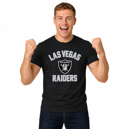 Las Vegas Raiders NFL Gameday T-Shirt for Men and Women - Black