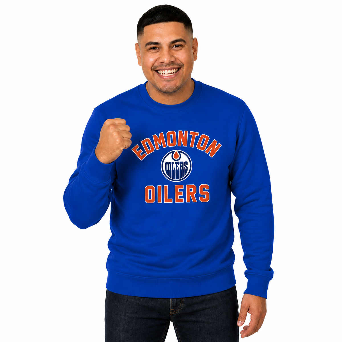 NFL Gameday Crewneck Sweatshirt, Cotton Fleece Pullover Men Women