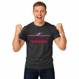 Columbus Blue Jackets T-Shirt NHL Heather Charcoal - Charcoal