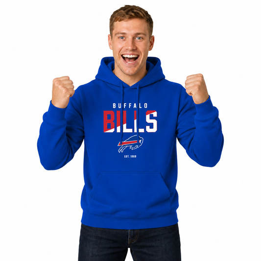 Buffalo Bills Bills Hoodie Fleece Sweatshirt for Men and Women - Royal