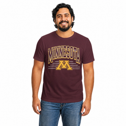 Minnesota Golden Gophers Minnesota Gophers NCAA Overtime Classics Unisex T-Shirt - Maroon