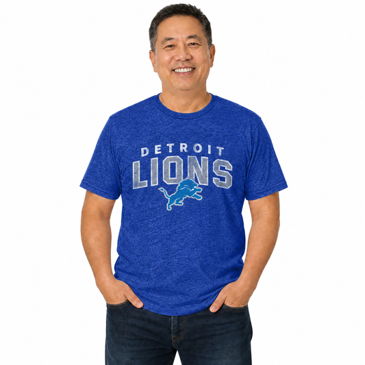 Detroit Lions  Starting Fresh Tee - Royal