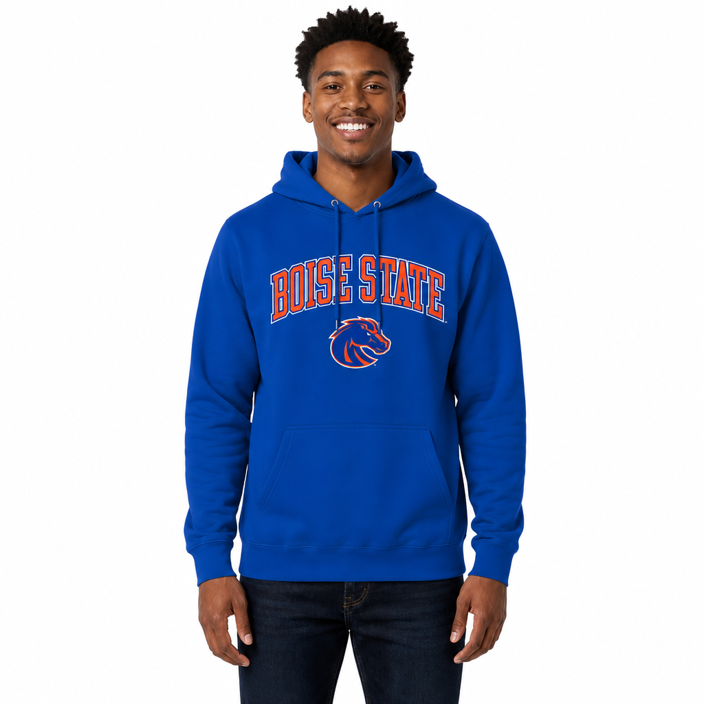 BOIS Arch & Logo Gameday Hoodie - Royal