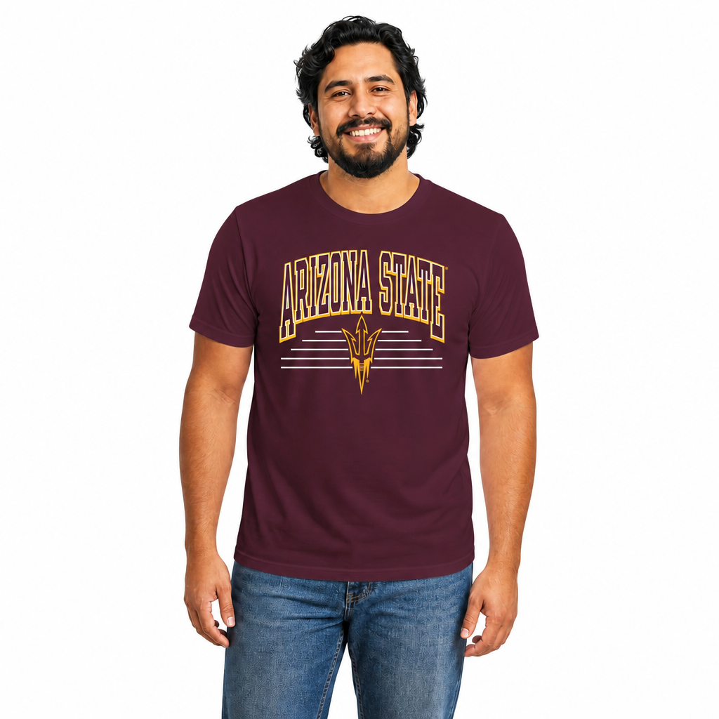 Arizona State Sun Devils Arizona State NCAA Overtime Classics Unisex T-Shirt - Maroon