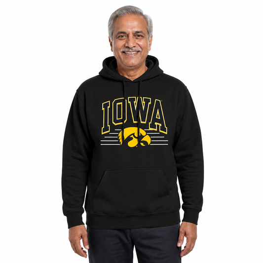 Iowa Hawkeyes NCAA Overtime Classics Hoodie - Black