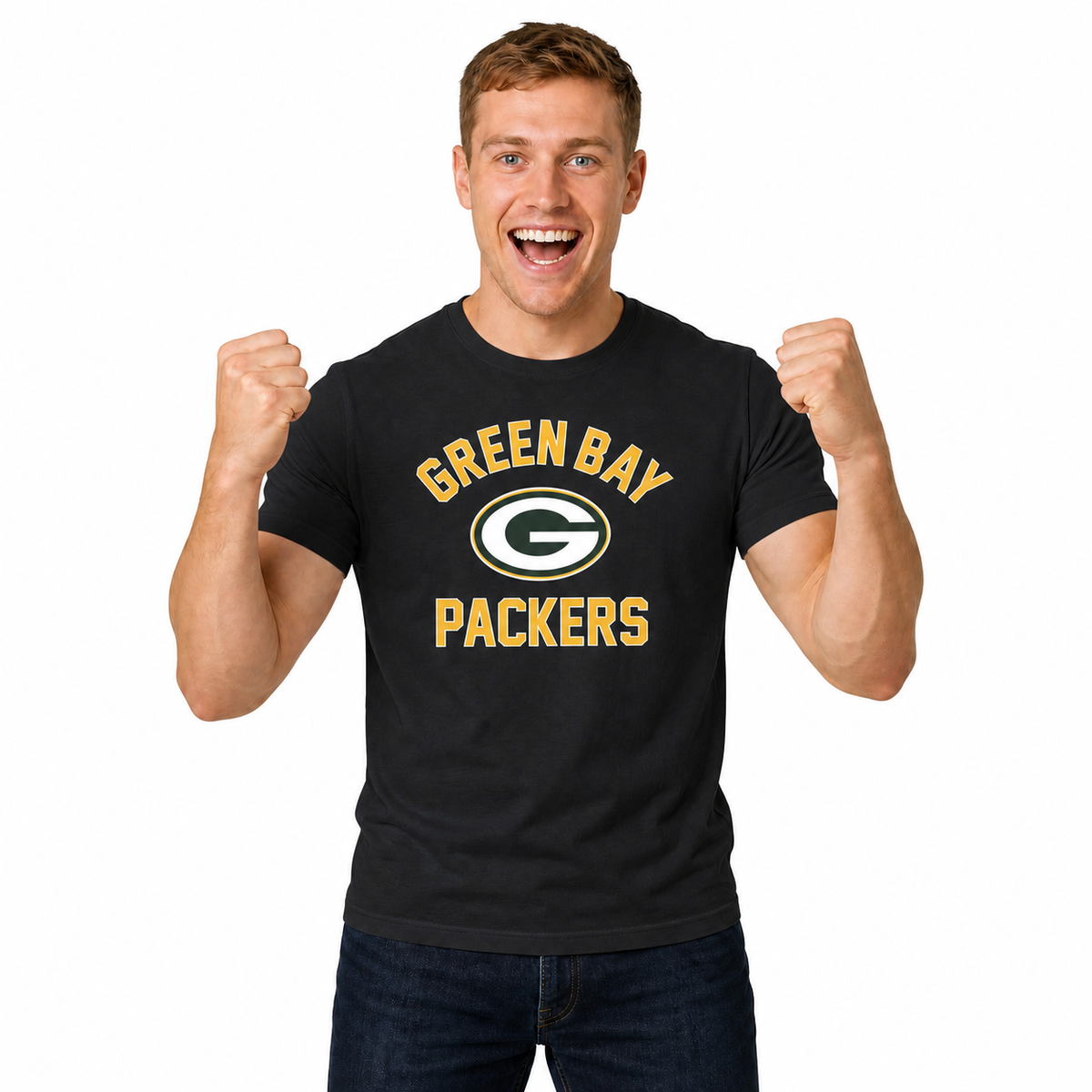Green Bay Packers NFL Gameday T-Shirt for Men and Women - Black