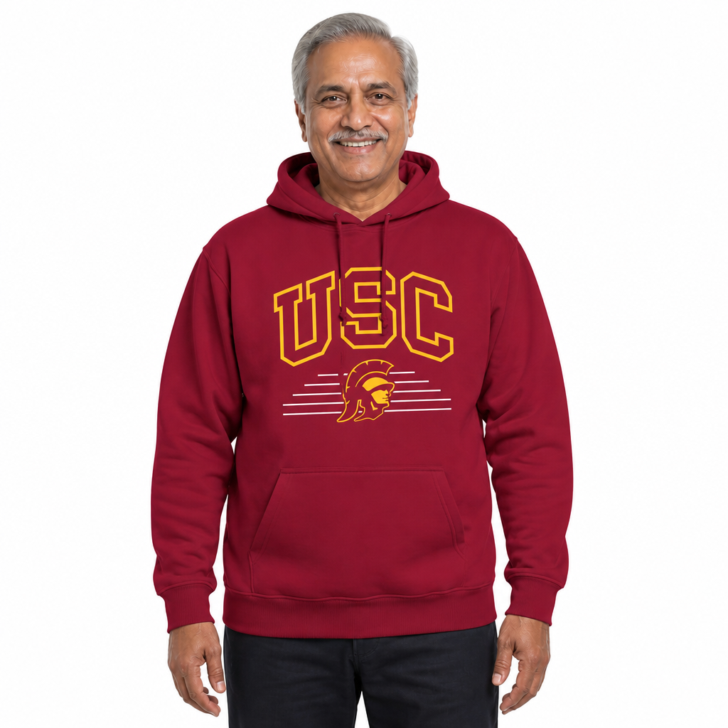 USC Trojans NCAA Overtime Classics Hoodie - Cardinal