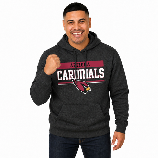Arizona Cardinals Charcoal Gameday Hoodie - Charcoal