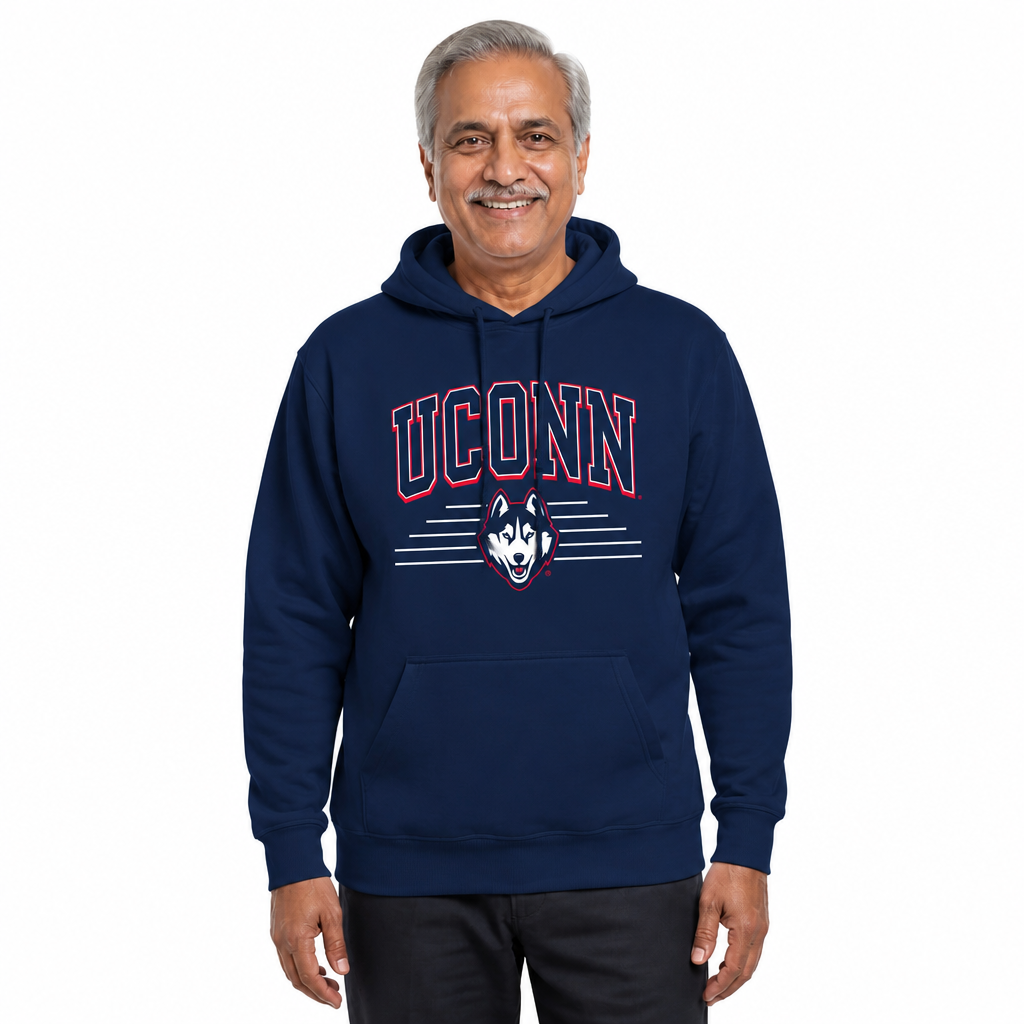 UCONN Huskies NCAA Overtime Classics Hoodie - Navy