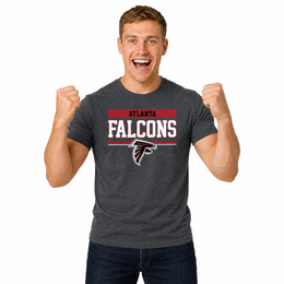 Atlanta Falcons Charcoal T-Shirt for Men and Women - Charcoal