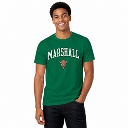 Marshall Thundering Herd NCAA Adult Gameday Cotton T-Shirt - Green