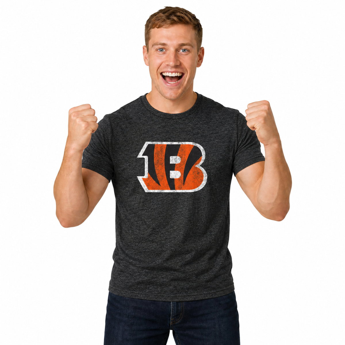Cincinnati Bengals NFL Throwback Tee - Team Color