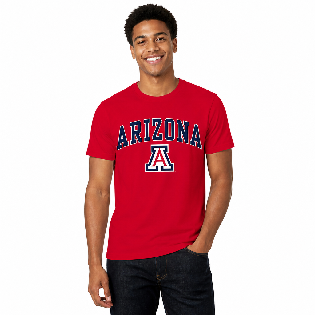 Arizona Wildcats NCAA Adult Gameday Cotton T-Shirt - Red