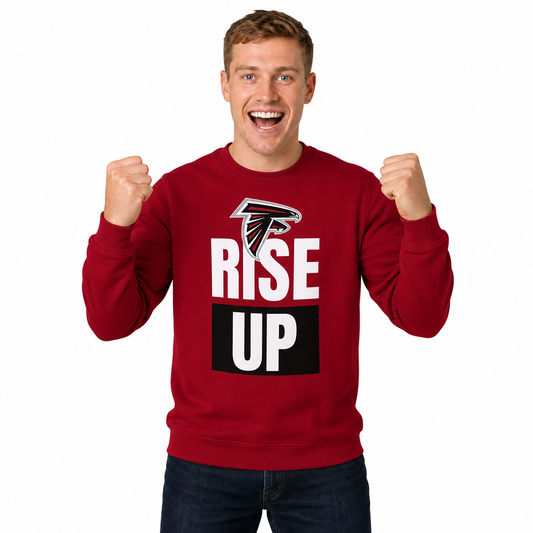 Atlanta Falcons Slogan Crewneck Sweatshirt Men Women Cotton Poly
