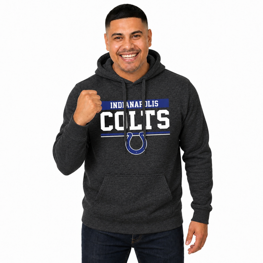 Indianapolis Colts Charcoal Gameday Hoodie - Charcoal