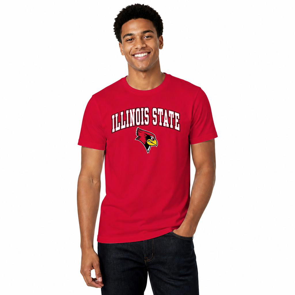 Illinois State Redbirds NCAA Adult Gameday Cotton T-Shirt - Red