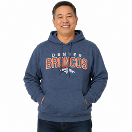 Denver Broncos Starting Fresh Fleece Hoodie - Navy