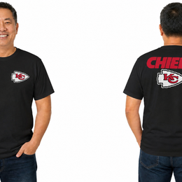 Kansas City Chiefs NFL Final Countdown T-Shirt Men Women - Black