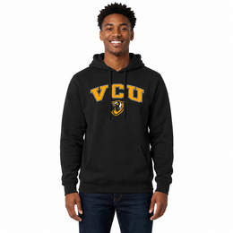 VCU Rams Arch & Logo Gameday Hoodie - Black
