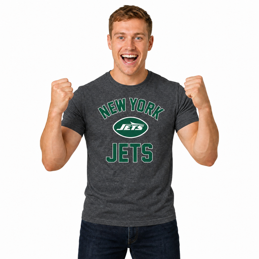 New York Jets NFL Gameday T-Shirt for Men and Women - Gray