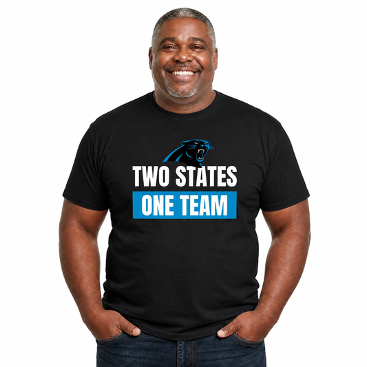 Carolina Panthers NFL Team Slogan T-Shirt - Black