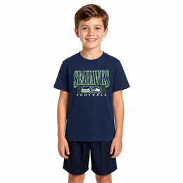 Seattle Seahawks NFL Youth Overtime T-Shirt - Navy