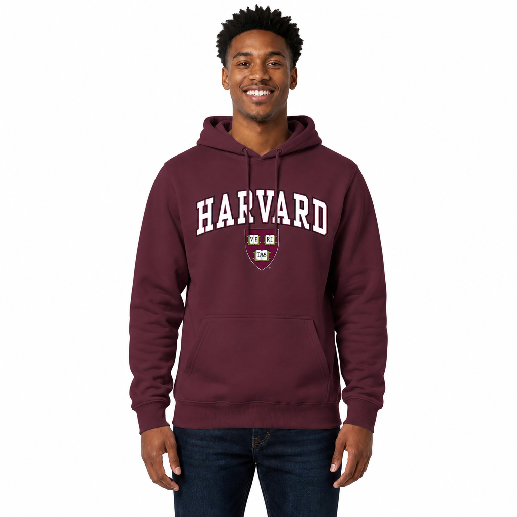 HARV Arch & Logo Gameday Hoodie - Maroon