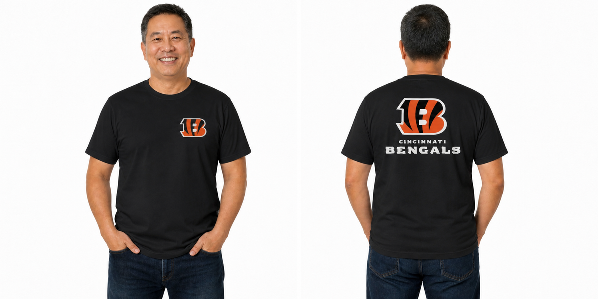 Cincinnati Bengals NFL Final Countdown T-Shirt Men Women - Black