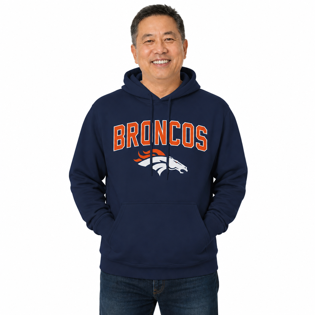 Denver Broncos NFL Home Team Hoodie Sweatshirt - Navy
