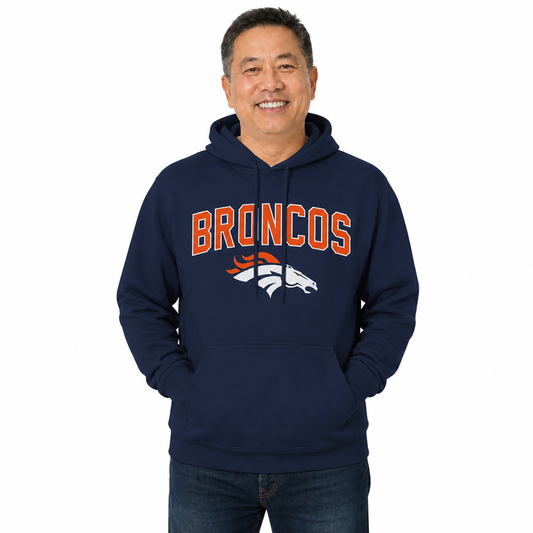 Denver Broncos NFL Home Team Hoodie Sweatshirt - Navy