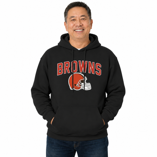 Cleveland Browns NFL Home Team Hoodie Sweatshirt - Black