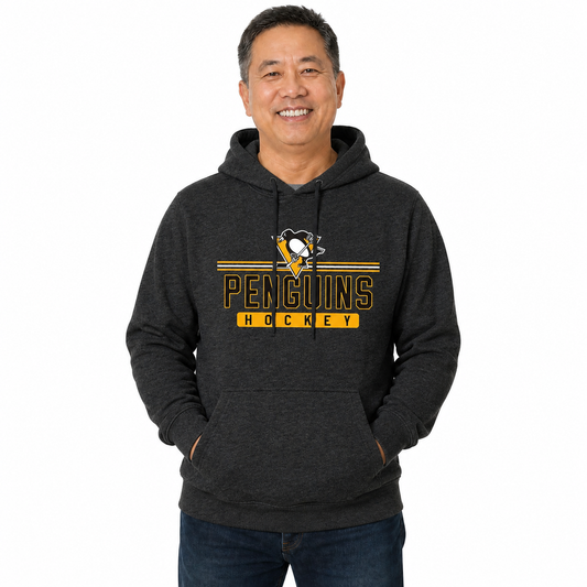 Pittsburgh Penguins Penguins Hoodie Sweatshirt for Men and Women - Charcoal