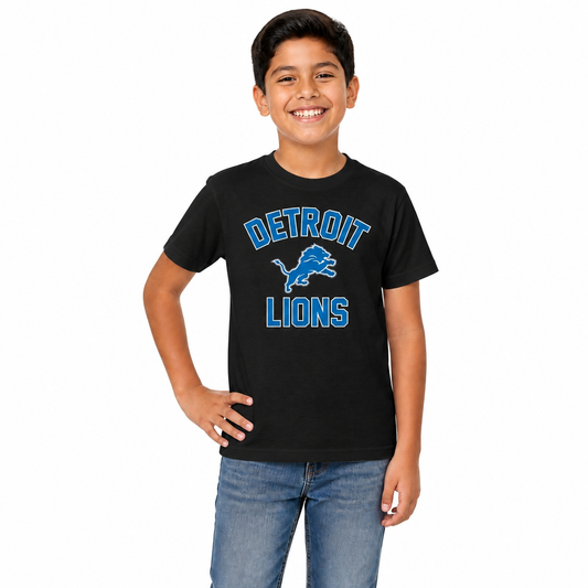 Detroit Lions Youth NFL Football T-Shirt - Royal