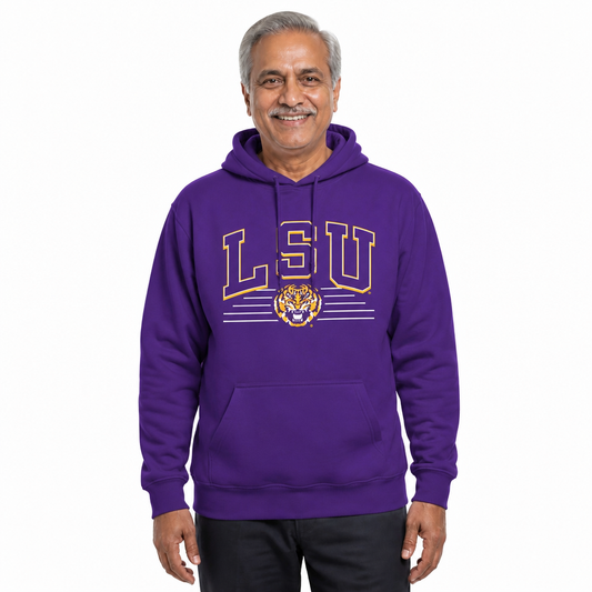 LSU Tigers NCAA Overtime Classics Hoodie - Purple